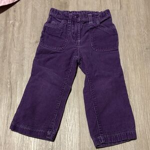 Mini boots Vibrant Purple Kids Corduroy Trousers